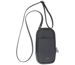 Audi GT Microfiber černá / Taška na telefon / mikrovlákno / univerzální