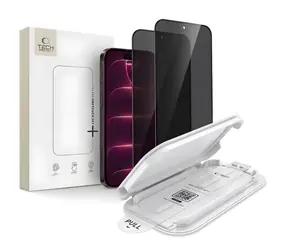 Tech-Protect OneTouch Set Spy+ / Ochranné sklo / Privacy filtr / Apple iPhone 18 Pro Max / 2 ks