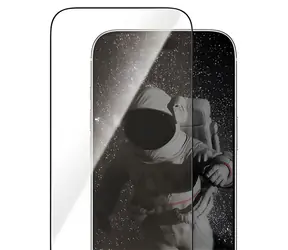 PanzerGlass UWF Ceramic iPhone 18 Pro Max černá / Ochranné sklo / Plně nalepovací / 0,71 mm
