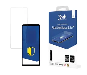 3mk FlexibleGlass Lite ochranné sklo pro Sony Xperia 1 V / Ochranné sklo / Hybridní / Tloušťka 0,16 mm