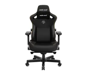 Anda Seat Kaiser 3 L černá / Herní židle / PVC koženka / max. zatížení 150 kg