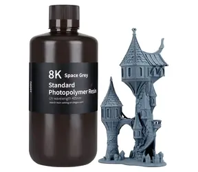 ELEGOO Water Washable 8K šedá / Pryskyřice pro 3D tisk / LCD/DLP / 405 nm / 1 kg