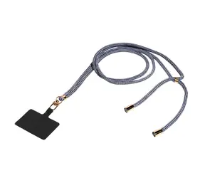 Beline Universal černo-bílá kostkovaná / Šňůrka na telefon / Univerzální