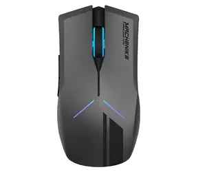 Machenike M721 černá / Bezdrátová herní myš / 10000 DPI / RGB podsvícení