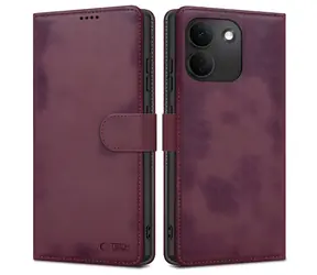 Tech-Protect Wallet Case Xiaomi Redmi Note 17 Pro Max 5G bordó / Pouzdro / Peněženkové s klopou