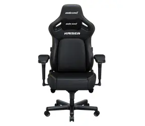 Anda Seat Kaiser 4 XL černá / Herní židle / PVC koženka / Ocelový rám