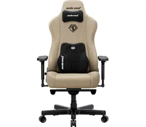 Anda Seat Kaiser 3E XL tmavě béžová / Herní židle / Látkový potah