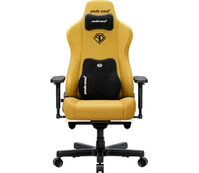 Anda Seat Kaiser 3E XL jasně žlutá / Herní židle / Látkový potah