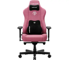 Anda Seat Kaiser 3E XL růžová / Herní židle / Látkový potah