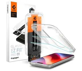 Spigen Glas.TR EZ FIT PRO HD / Ochranné sklo / čiré / 9H / 2 ks / Apple iPhone 18 Pro, 17 Pro, 17, 16 Pro