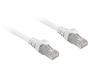 Sharkoon CAT 6A 20 m bílá / Patch kabel / S/FTP / RJ45-RJ45 / bez halogenu