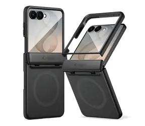 Tech-Protect Kevlar Aura MagSafe černá / Kryt / Samsung Galaxy Z Flip8 / MagSafe / Kevlar