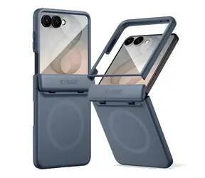 Tech-Protect Kevlar Aura MagSafe tmavě modrá / Kryt / Samsung Galaxy Z Flip8 / Kevlar / MagSafe