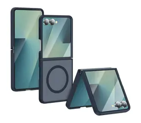 Beline Soft Touch pro Samsung Galaxy Z Flip8 tmavě modrá / Pouzdro