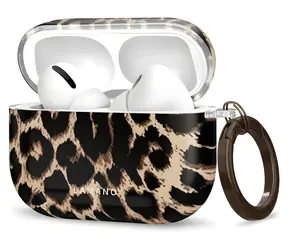 Tech-Protect Lamano Case černá/hnědá / Pouzdro / AirPods Pro 3