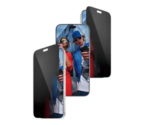 PanzerGlass UWF 2-Way Privacy iPhone 18 Pro Max černý rámeček / Ochranné sklo / Privacy / Plně nalepovací / 0,74 mm