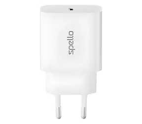 Spello ForceBoost SA20c bílá / Síťová nabíječka / USB-C / Power Delivery / 20 W