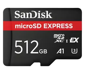 SanDisk GamePlay Express microSDXC 512GB / Micro SD karta / čtení: 880 MB/s / zápis: 650 MB/s
