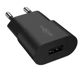 Ansmann Home Charger HC105 černá / Nabíjecí adaptér / 1x USB-A / 1000 mA