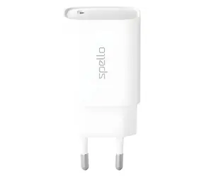 Spello ForceBoost GaN SA45c bílá / Síťový adaptér / 45 W / USB-C