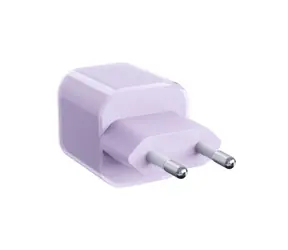 Solight USB-C GaN nabíječka 33W fialová / Nabíječka / PD 3.0 / QC 4+
