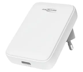 Ansmann 130PD bílá / Nabíjecí adaptér / 1x USB-C / 30 W / PD / QC3.0