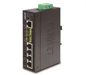 Planet IGS-5225-4T2S / Switch průmyslový / L3 / 4x RJ-45 1Gb / 2x SFP 2,5Gb / -40 až 75°C / IP30