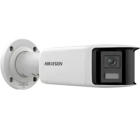 HIKVISION DS-2CD2T127G3P-LIS2UY/SL(180°) bílá / IP kamera / Bullet / 12 Mpix / 180° / IR+LED 40m / IP67
