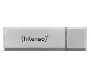 Intenso Alu Line 16GB stříbrná / Flash disk / USB 2.0 / čtení: 28 MB/s / zápis: 6,5 MB/s