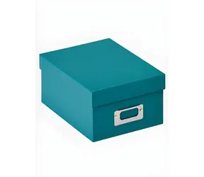 Walther Fotobox Fun petrolejová FB115K / Box na fotografie / 10x15 cm / 700 fotografií