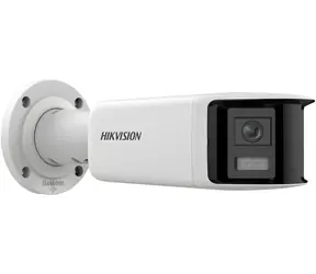 Hikvision DS-2CD2T87G3P-LIS2UY/SL(180°) bílá / IP kamera / Bullet / 180° / 8 Mpix / IR+LED 40 m / PoE