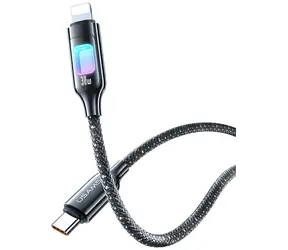 USAMS SJ749 Tarnish / Datový kabel / USB-C – Lightning / 30W / 1,2 m