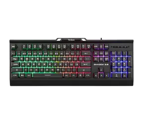 YENKEE YKB 3210 SHADOW 2.0 / Herní klávesnice / Membránová / Tichý chod / Anti-Ghosting / RGB / CZ Layout