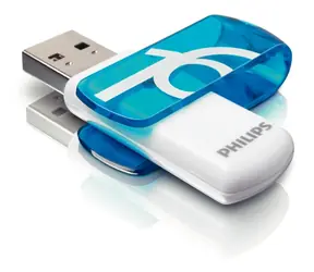 Philips Vivid Edition Ocean Blue / Flash disk / 16 GB / USB 2.0