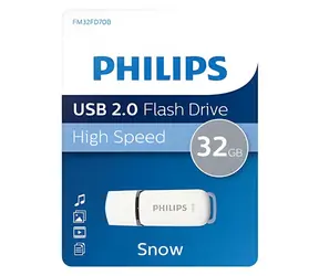 Philips Snow Edition 32GB šedá / Flash disk / USB 2.0