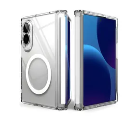 Ringke Fusion Flap Magnetic čirá / Kryt s klopou / Samsung Galaxy Z Fold8 / MagSafe
