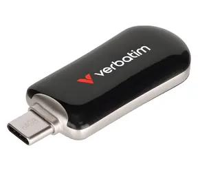 Verbatim Plectra 64GB černá / Flash Disk / USB-C 3.0 / až 100 MB/s