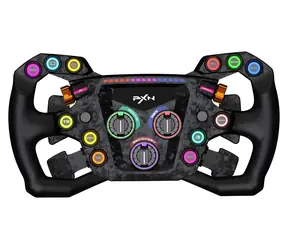 PXN GT ONE / Herní volant / 300 mm / Karbon / USB / RGB / Quick Release