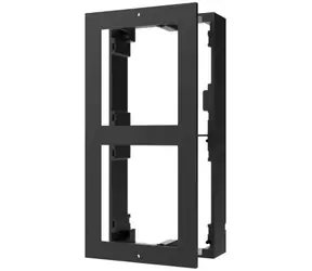 Hikvision DS-KD-ACW2/BLACK černá / Rámeček interkomu / 2 moduly / Povrchová montáž