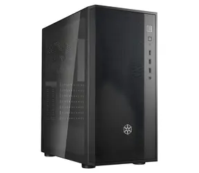 SilverStone FARA R1 V2 černá / PC skříň / Midi-Tower / ATX / tvrzené sklo / 2x USB 3.2 Gen 1 + 1x USB 2.0