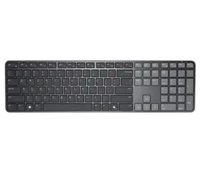 Dell KB726 grafitová / Bezdrátová klávesnice / US International / QWERTY / AAA baterie