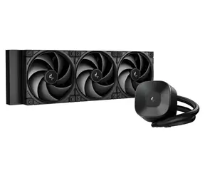 DEEPCOOL LE360 V2 ZERO DARK černá / AIO vodní chladič CPU / 3x 120 mm / ARGB / AMD + Intel