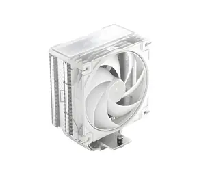 DEEPCOOL AG400 G2 WH bílá / Chladič CPU / 4x heatpipe / 120 mm PWM / Intel LGA1851/1700 / AMD AM5/AM4