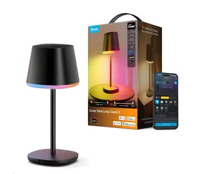 Govee Table Lamp Classic S černá / Stolní lampa / RGBICWW / Matter / WiFi + Bluetooth / 500 lm