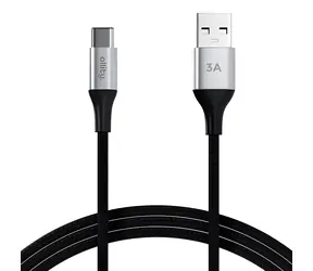 Allity AUC-01 černá / Datový kabel / USB-A/USB-C / 1 m / 60 W