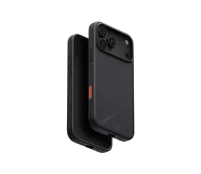 UNIQ Lino iPhone 17 Pro Max/18 Pro Max Charcoal grey / Ochranný kryt / Silikon / Odolnost proti pádu 2,5 m