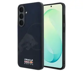 Red Bull Zadní kryt PU Leather Debossed Bull Magnetic Navy / Zadní kryt / pro Samsung Galaxy S26 FE / MagSafe
