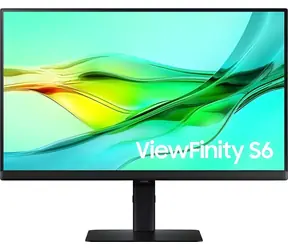 24" Samsung ViewFinity S6 LS24D604UEUXXE černá / Monitor / IPS / QHD / 100Hz / HDMI + DP