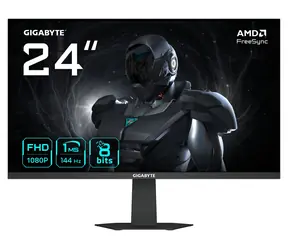 23,8" GIGABYTE GS24F14 černá (GS24F14 EU) / Herní monitor / IPS / FHD 1920x1080 / 144Hz / 300cd/m2 / HDMI + DP