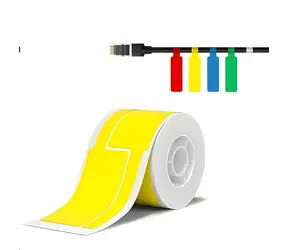 Niimbot štítky T 25x76 mm žluté / Štítky do tiskárny / 200 ks / Pro B21, B21S, B3, B1S
